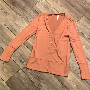 NWOT fitted button cardigan medium